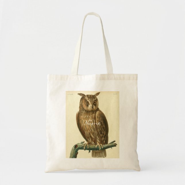 Tote Bag Chevêche de la Grande-Corne Thunder_Cove (Devant)