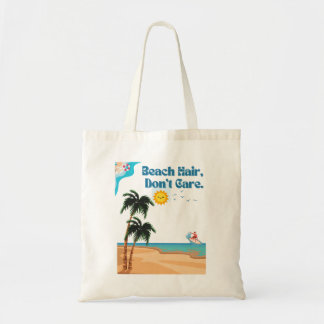 Tote Bag Cheveux de plage, ne vous en souciez pas.sac fourr