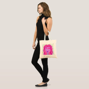 Tote Bag Cheveux : Un Portrait Abstrait