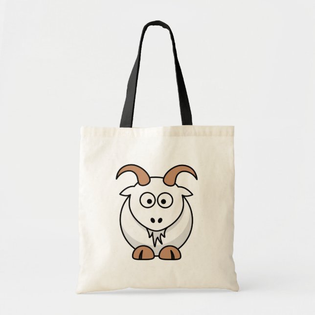 Tote Bag Chèvre de Saanen (Devant)
