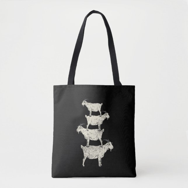 Tote Bag Chèvre Retro (Devant)