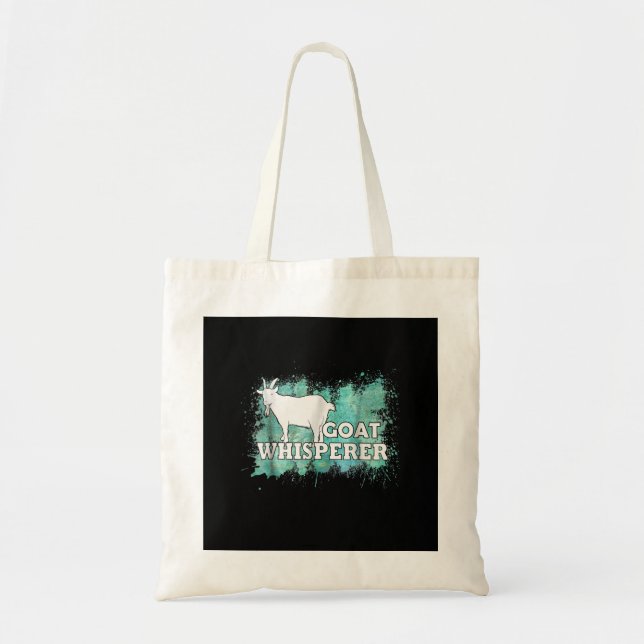 Tote Bag Chèvre Whisperer Chèvres fermier (Devant)