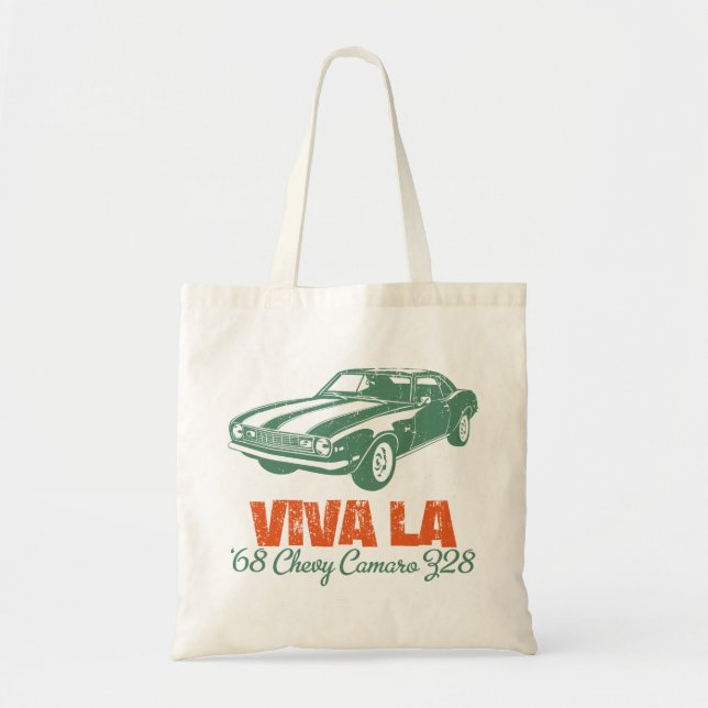 Tote Bag Chevrolet Camaro 1968 Z28 (Devant)