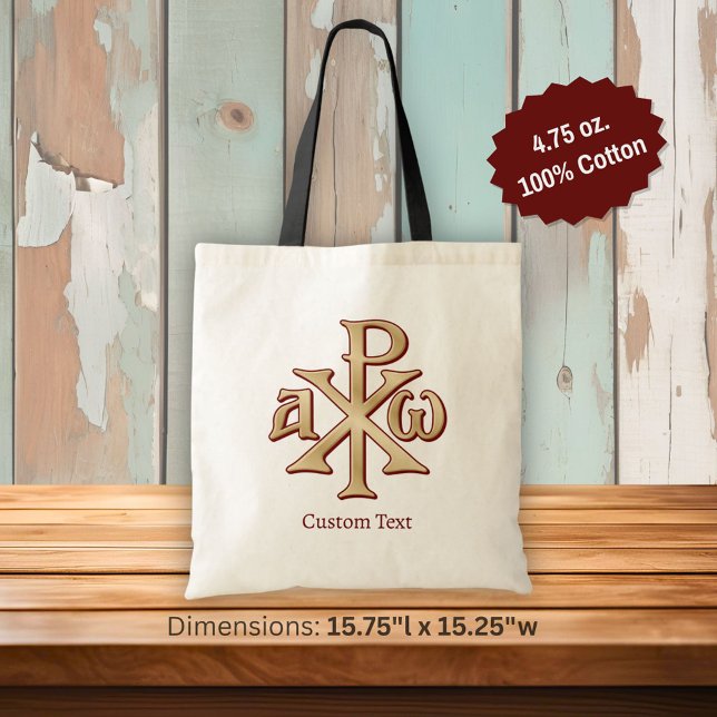 Tote Bag Chi Rho Christogram (Créateur téléchargé)
