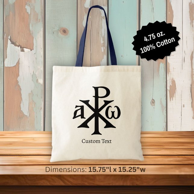 Tote Bag Chi Rho Christogram (Créateur téléchargé)
