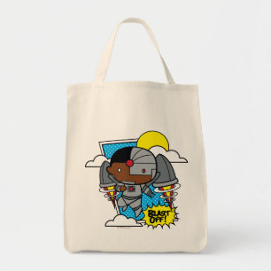 Tote Bag Chibi Cyborg S'Est Éteint !