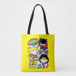 Tote Bag Chibi Héros Dancing