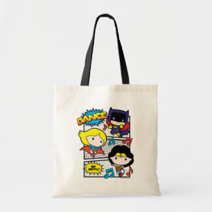 Tote Bag Chibi Héros Danse
