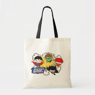 Tote Bag Chibi Justice League of America Explosion
