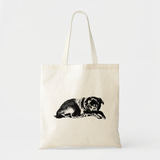 Tote Bag Chic à emporter, utilité paisible (Devant)