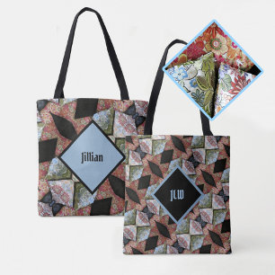 Tote Bag Chic Boho Brodé multicolore