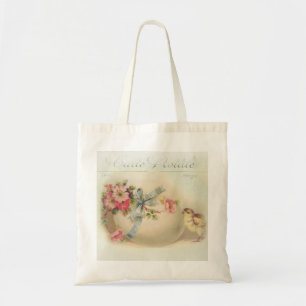 Tote Bag chic et oeuf victorien de Pâques