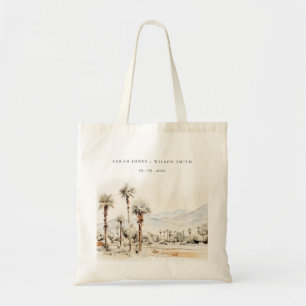 Tote Bag Chic Palm Springs California Mariage paysager