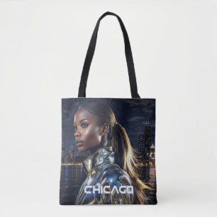 TOTE BAG CHICAGO - ILLINOIS