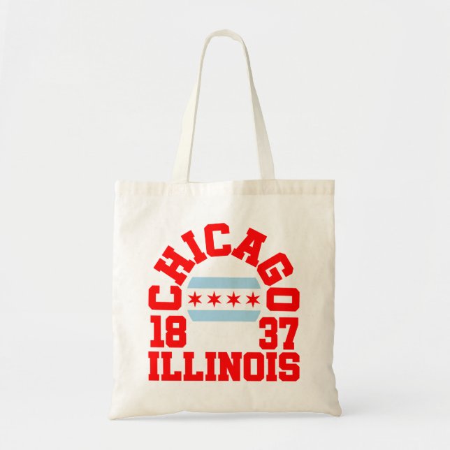 Tote Bag Chicago, Illinois (Devant)