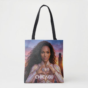 TOTE BAG CHICAGO - SUPERHÉROS