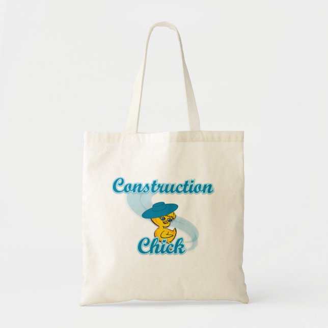 Tote Bag Chick de construction #3 (Devant)