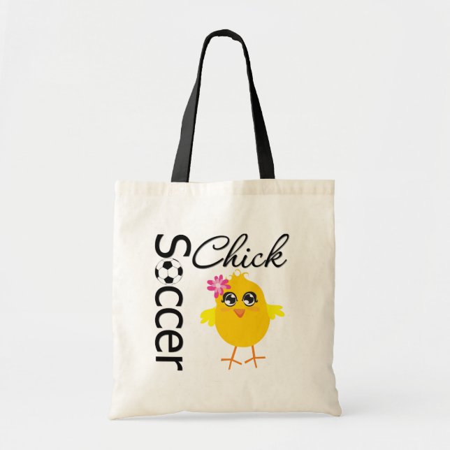 Tote Bag Chick de soccer (Devant)