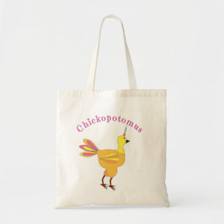 Tote Bag Chickopotomus - le poulet de licorne