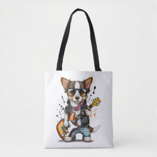 Tote Bag Chien à bascule (un)