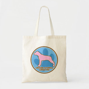 Tote Bag Chien à la mode de léopard de la Louisiane