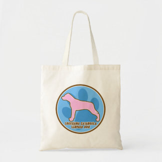 Tote Bag Chien à la mode de léopard de la Louisiane