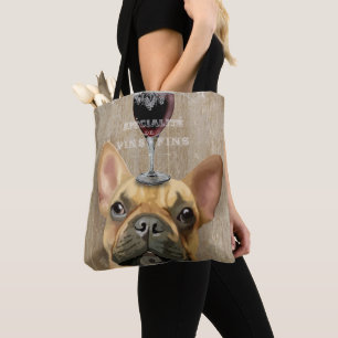 Tote Bag Chien Au Vin, Chien de France