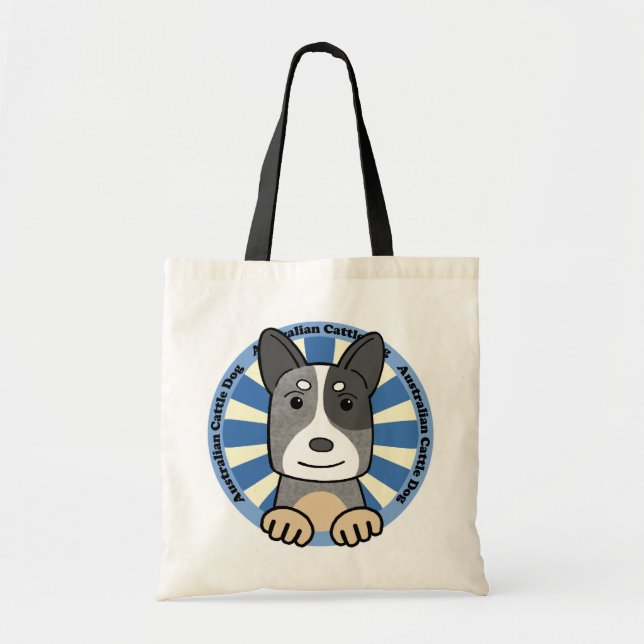 Tote Bag Chien australien de bétail (Devant)