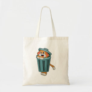 Tote Bag Chien avec Trashcan