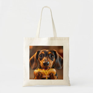 Tote Bag Chien chaud de fantaisie mignon