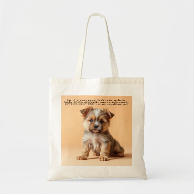 Tote Bag Chien / Chien (Devant)