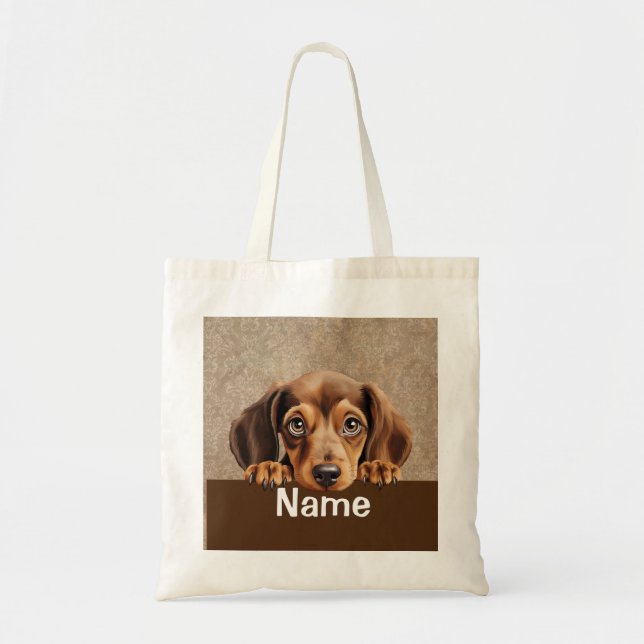 Tote Bag Chien Chien Chien Chien Chien Chien Chien Chien Ch (Devant)
