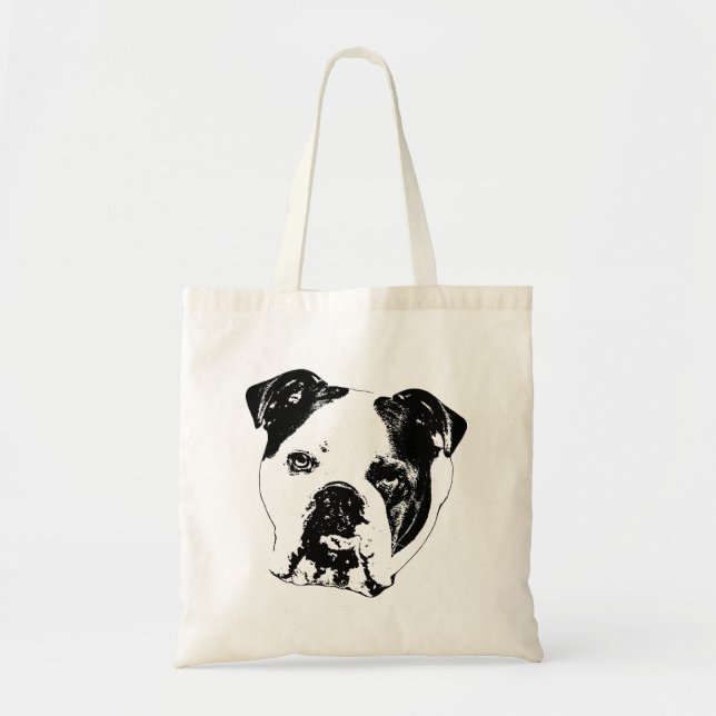Tote Bag Chien-chien de garde Fourre-tout (Devant)