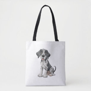 Tote Bag Chien chiot dalmate Premium Scoop