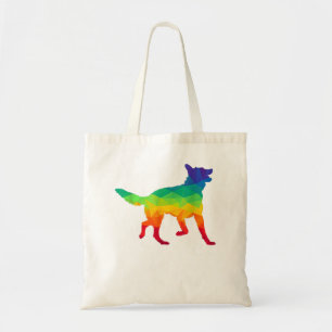 Tote Bag Chien de Berger Allemand Gay pride LGBT Arc-en-cie