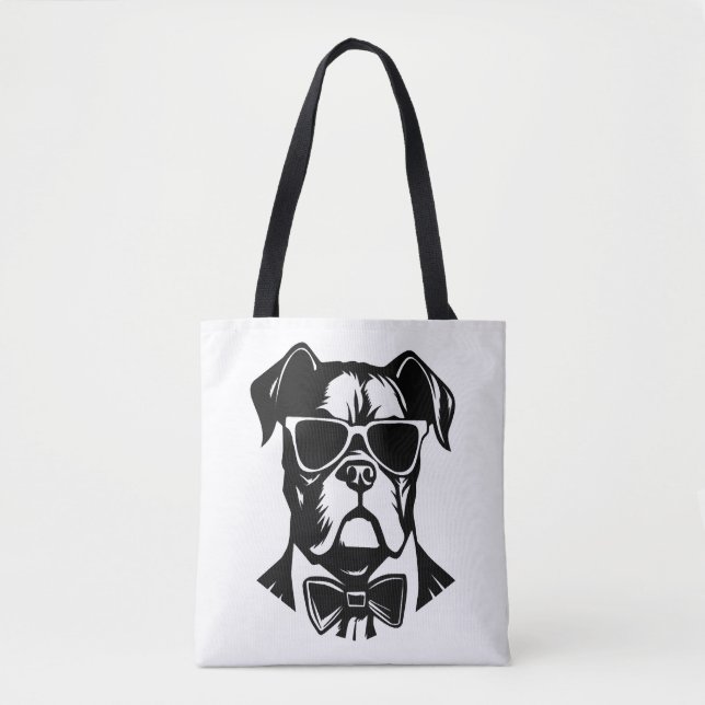Tote Bag Chien de boîte (Devant)