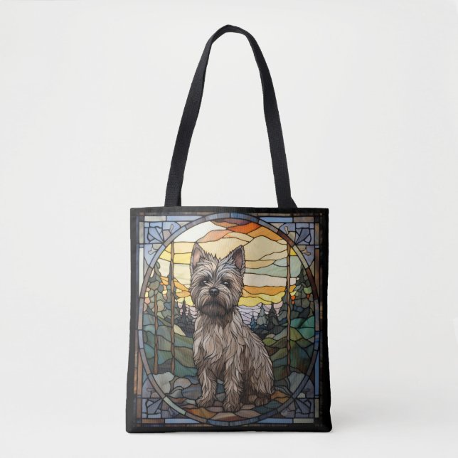 Tote Bag Chien de Cairn Terrier (Devant)