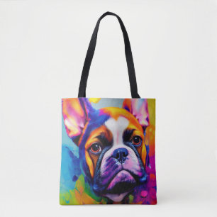 Tote Bag Chien de Chien de France animal adorable animal co