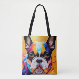 Tote Bag Chien de Chien de France animal adorable animal co