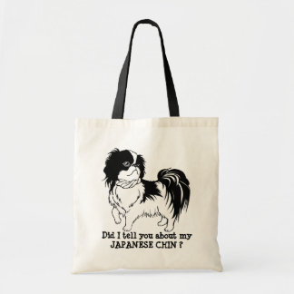 Tote Bag Chien de CHIN de JAPONAIS