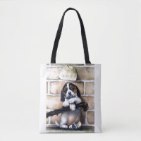 Chien de chiot en vente jolie illustration vintage