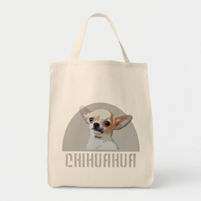 Tote Bag Chien de chiwawa (Devant)