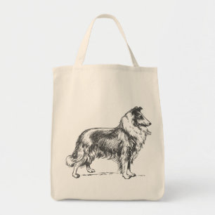 Tote Bag Chien de colley