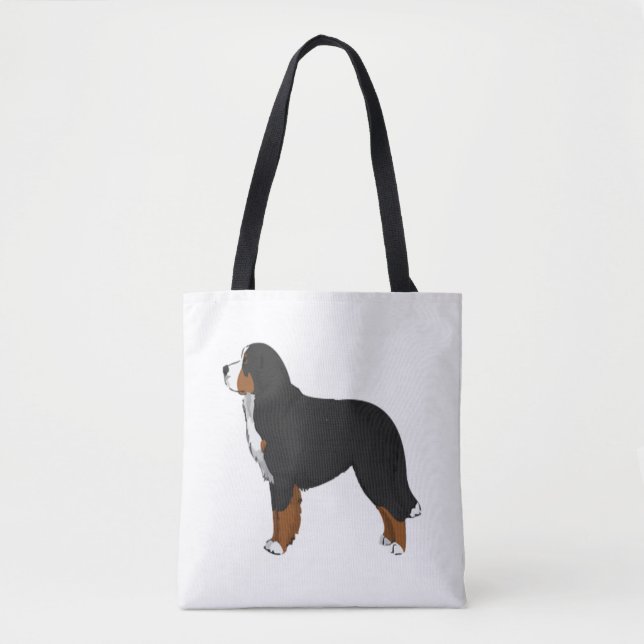 Tote Bag Chien de montagne bernois 2 (Devant)