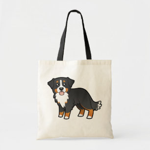 Tote Bag Chien de montagne de Bernese de bande dessinée