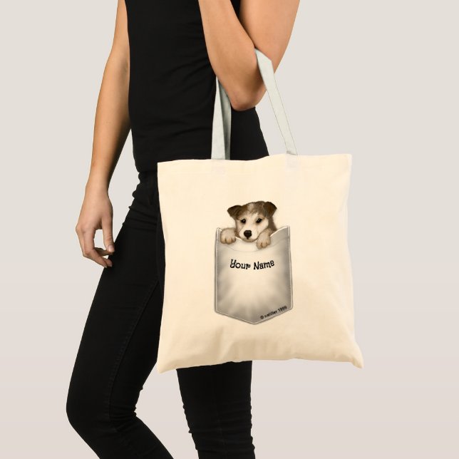 Tote Bag Chien de poche  (Devant (produit))