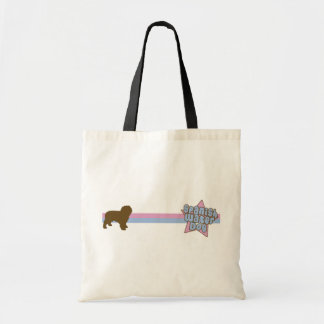 Tote Bag Chien d'eau espagnol de rétro étoile
