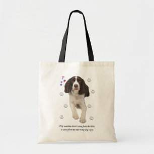 Tote Bag Chien d'épagneul de springer anglais