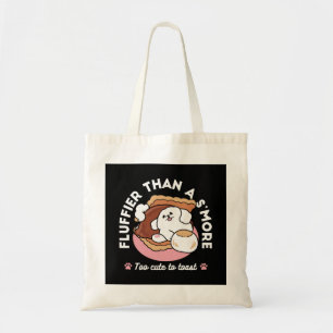 Tote Bag Chien drôle et design S'more – Pun pour amateur de