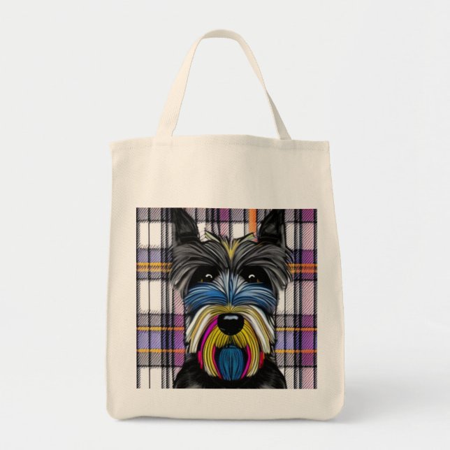 Tote Bag Chien écossais (Devant)